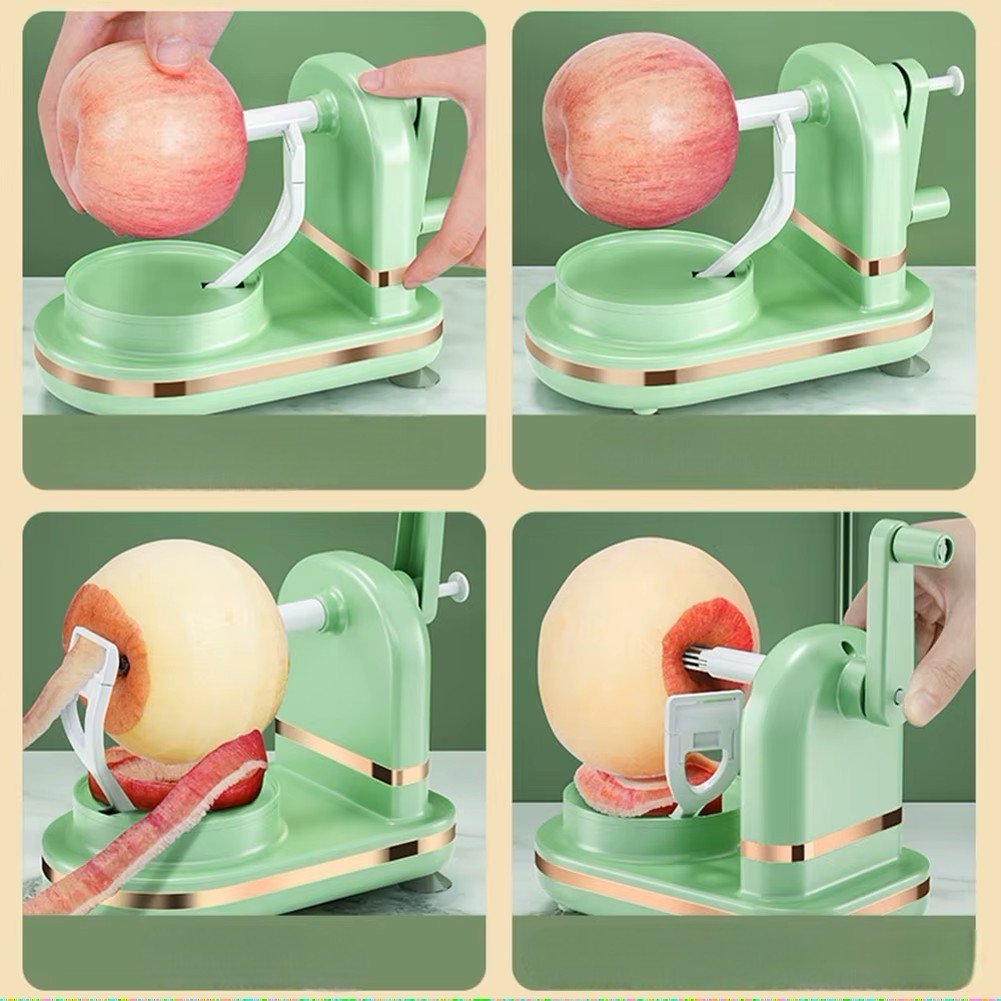 Éplucheur à Pommes - TwistPeelPro™ - Vert Menthe - Sandrine N