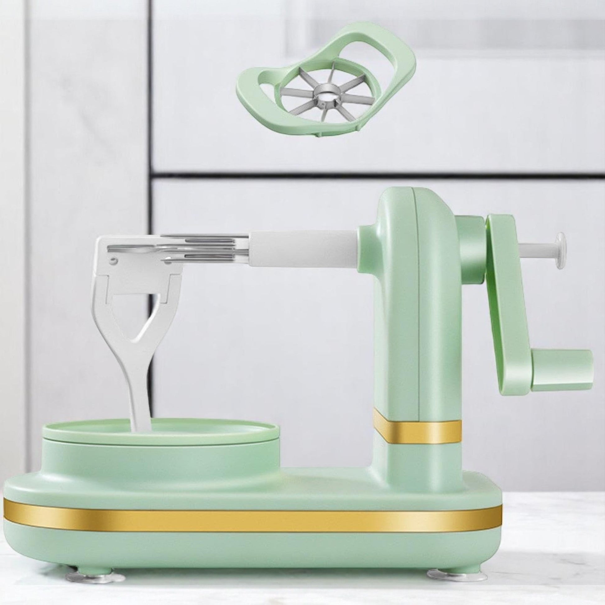 Éplucheur à Pommes - TwistPeelPro™ - Vert Menthe - Sandrine N