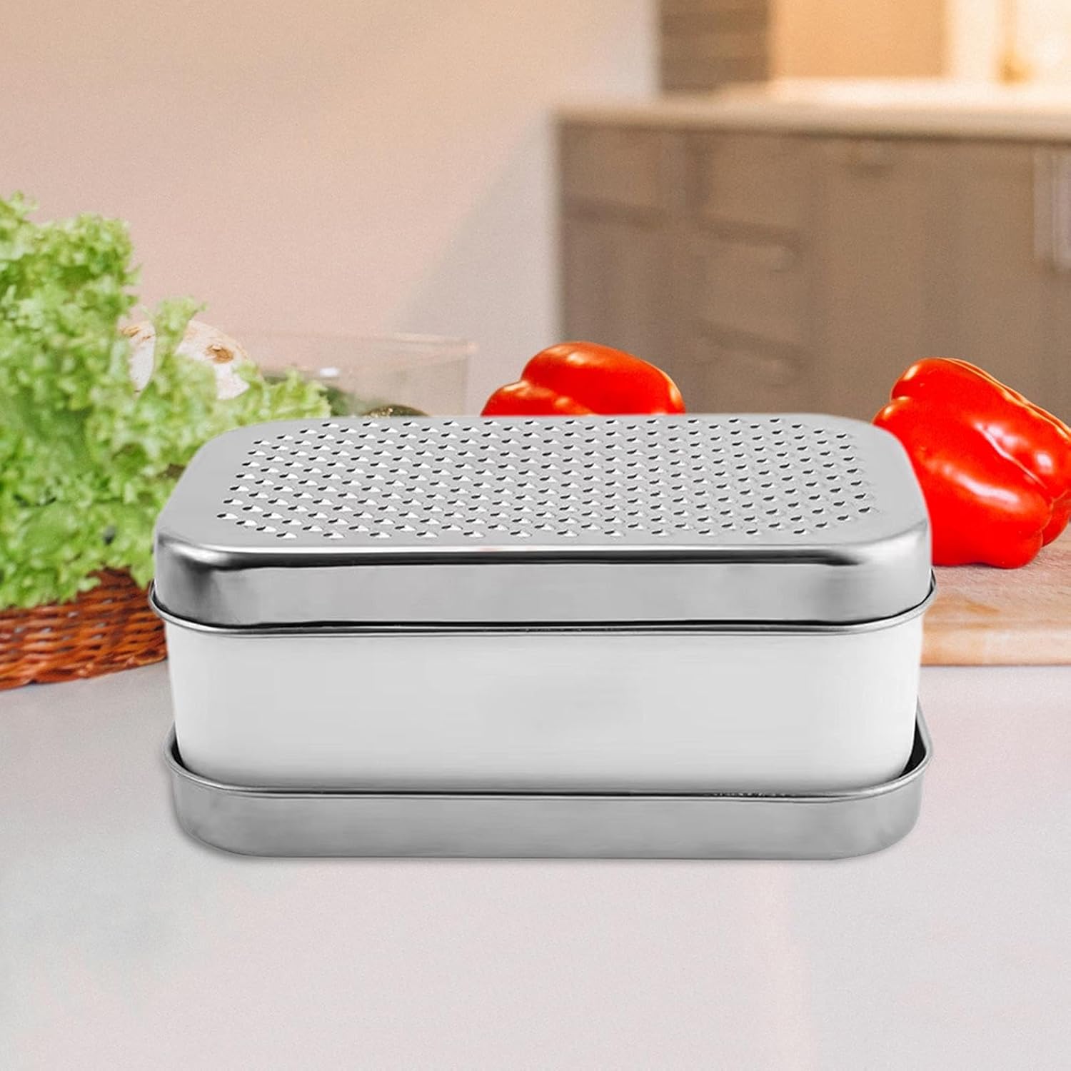 Râpe à Fromage - DualGrater™ - Blanc - Sandrine N