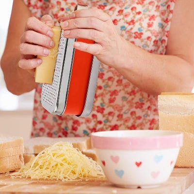 Râpe à Fromage - DualGrater™ - Rouge - Sandrine N