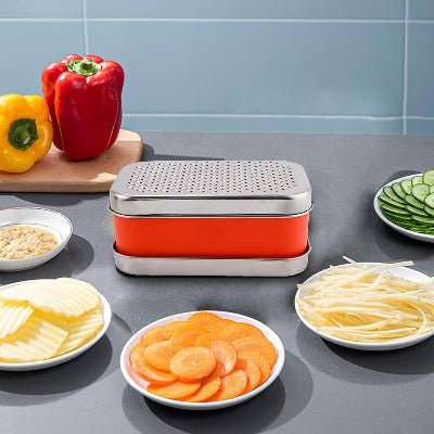 Râpe à Fromage - DualGrater™ - Rouge - Sandrine N