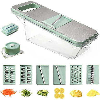 Mandoline - CutSmart™ - Vert Pastel - Sandrine N