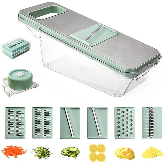 Mandoline - CutSmart™ - Vert Pastel - Sandrine N