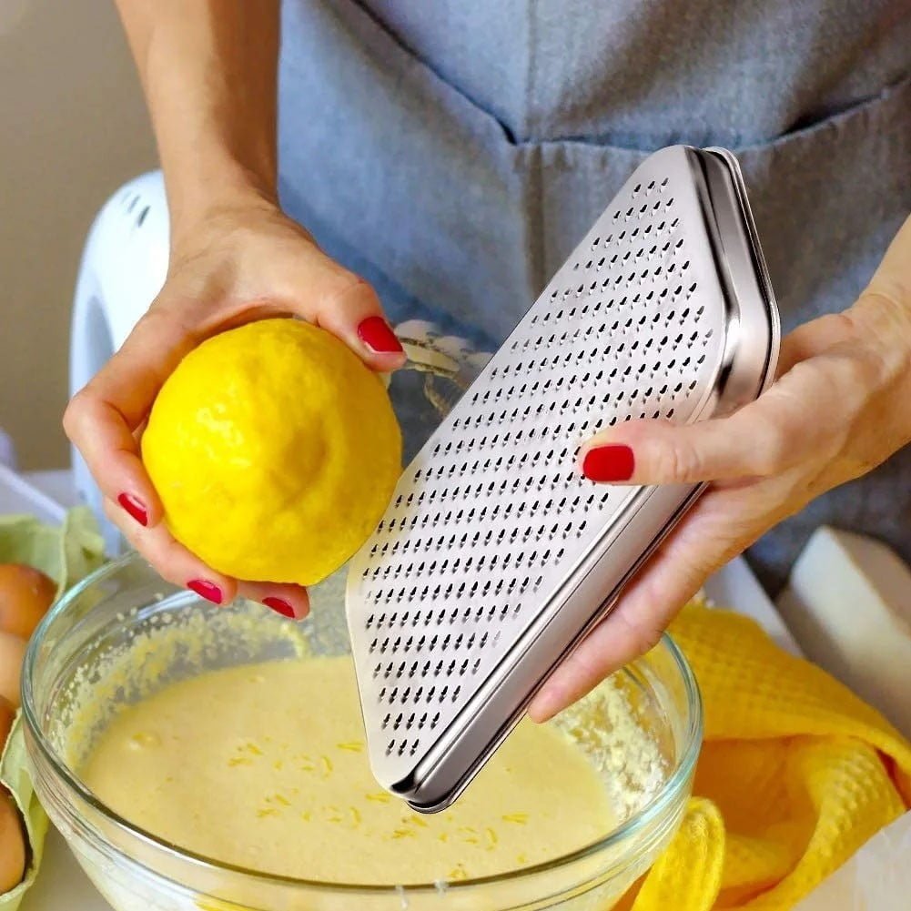 Râpe à Fromage - DualGrater™ - Bleu - Sandrine N